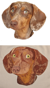 Broderie animalière Dordogne